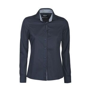 Harvest Womens/Ladies Baltimore Formal Shirt / Navy